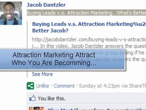Buying Leads v.s. Attraction Marketing Facebook Question