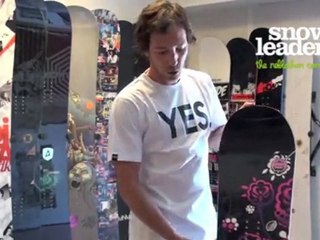 Snowleader présente la board Angel Camrock Nidecker