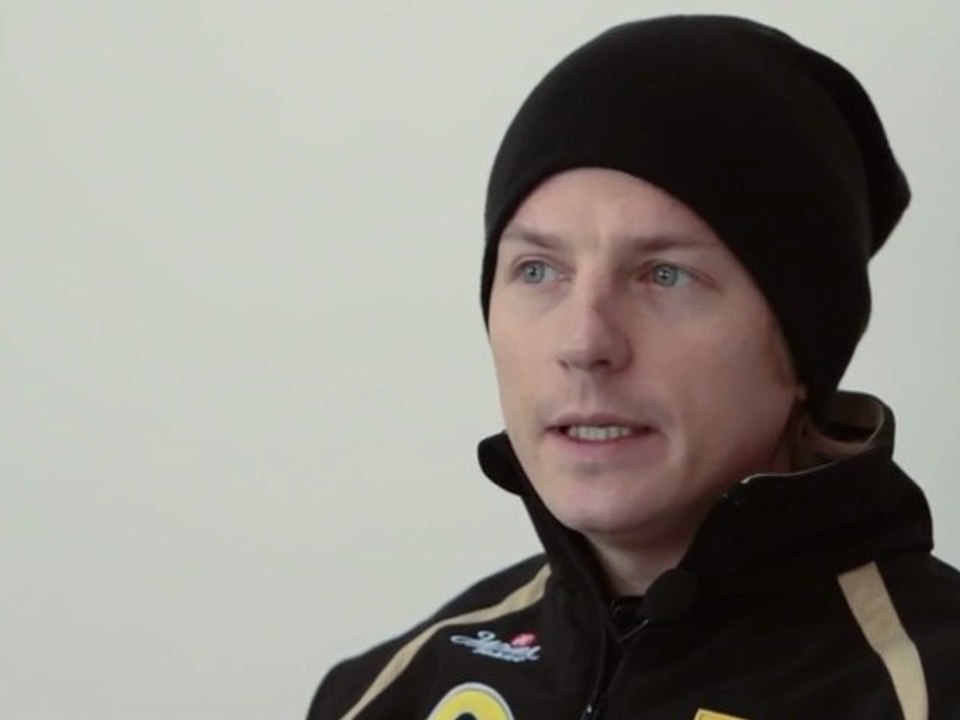 Kimi Räikkönen Comeback Interview with Lotus Renault 2012