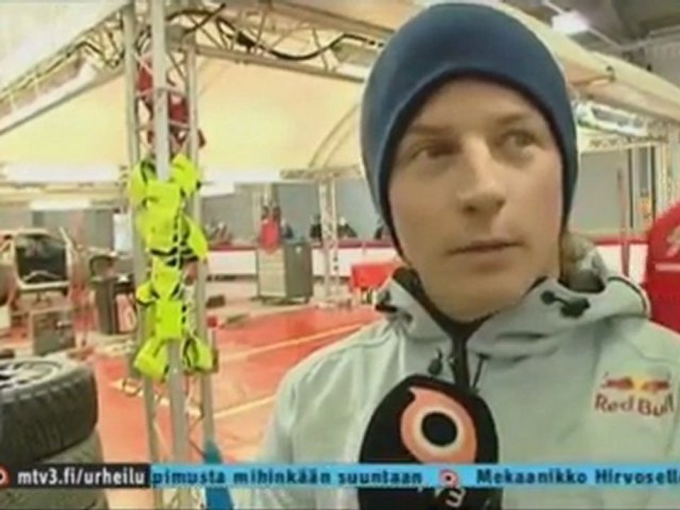 WRC Rally Wales 2011 Kimi Räikkönen Interview MTV3