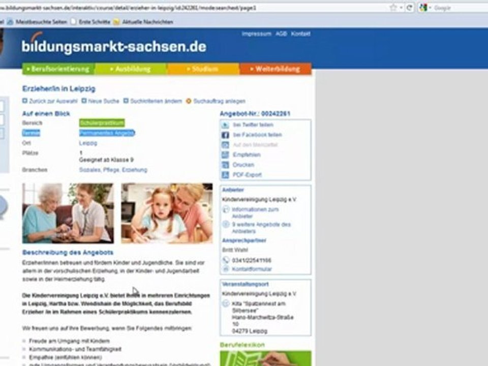 Schülerpraktikum finden