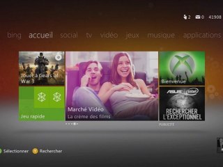 Xbox 360 - Comparatif ancien / nouveau dashboard