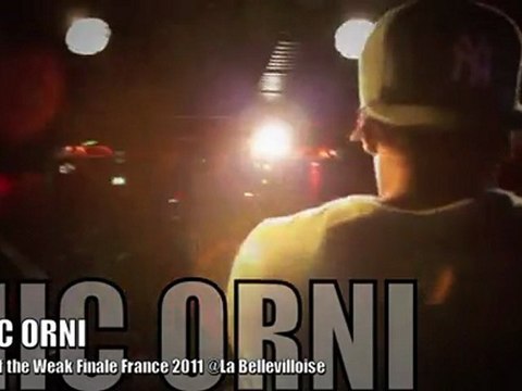 MIC ORNI, Démo Freestyle @ Finale EOW France 2011