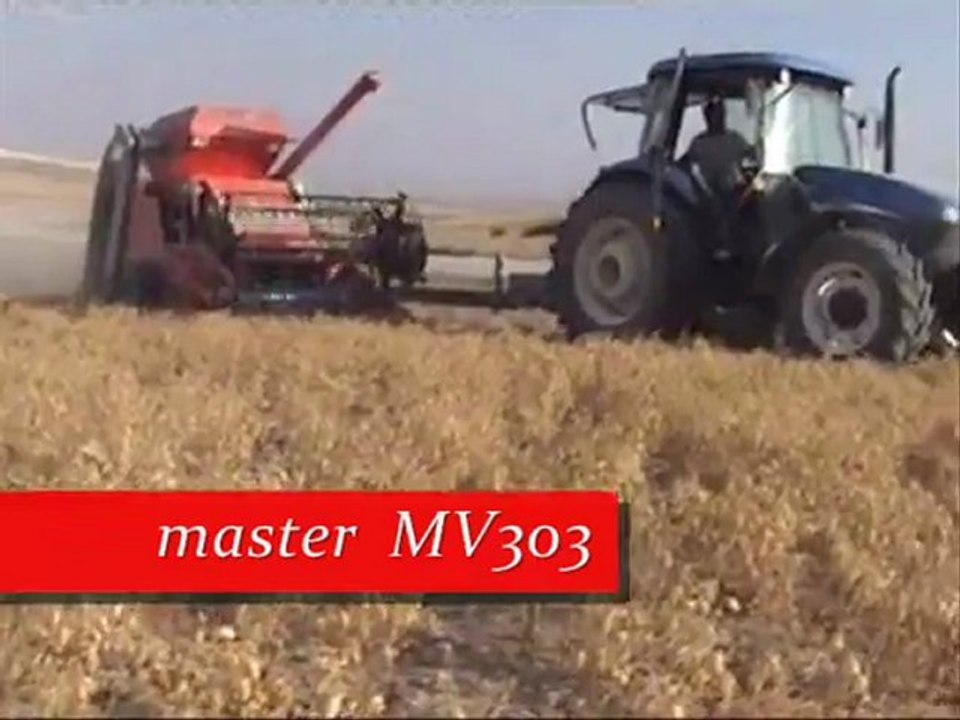 NOHUT BİÇME MAKİNASI (master MV303 Biçen ve Saman Yapan Hasat Harman Makinesi)