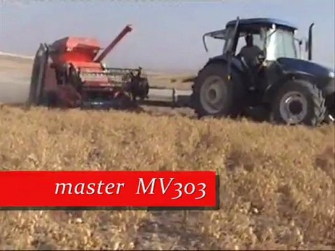 NOHUT BİÇME MAKİNASI (master MV303 Biçen ve Saman Yapan Hasat Harman Makinesi)