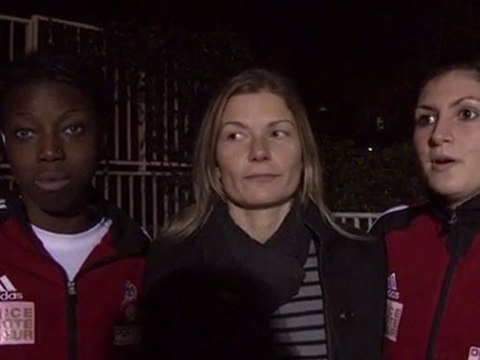 OGC Nice - Cergy-Pontoise : les réactions d'Alissa Gomis, Marion Arrighino et Carine Bertrand