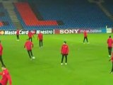 CL '11 - Manchester United training - before FC Basel clash