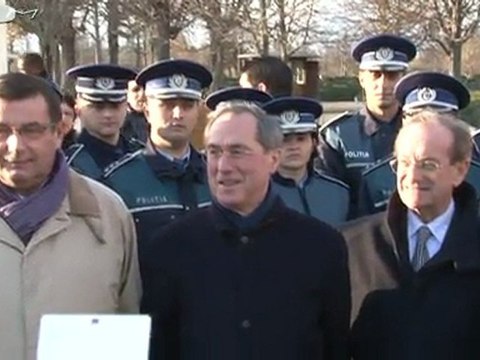 Déplacement de Claude Guéant à Paris aux Tuileries