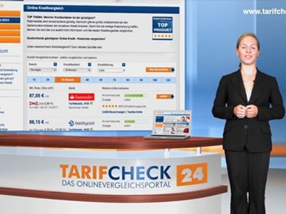 Tarifcheck24 - kreditvergleich
