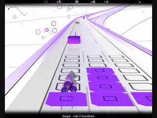 Halo 2 soundtrack + Age of Rage + A.N.I.C. sur Audiosurf