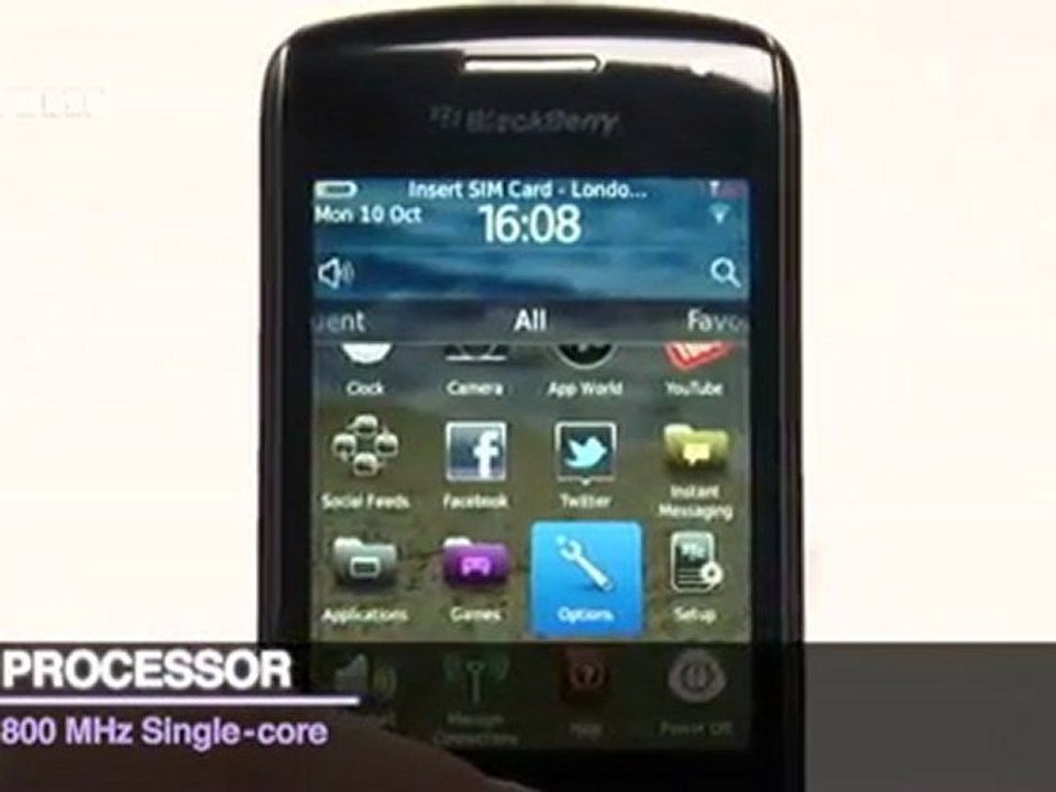 Blackberry Curve 9380 Hands on