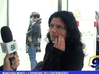 Manovra Monti   L'opinione dei contribuenti