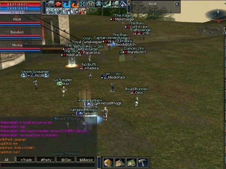 L2X Tempest 21-01-2006 - Oren Castle PVP 2