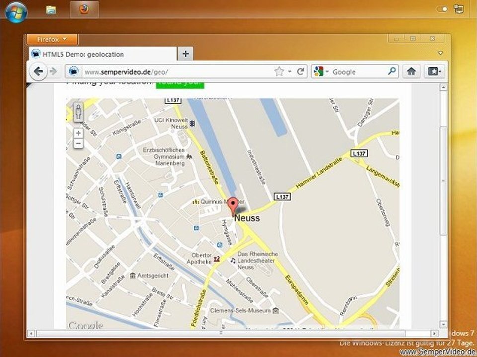 Firefox: geolocation deaktivieren