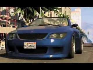Grand Theft Auto V trailer vs Real Life
