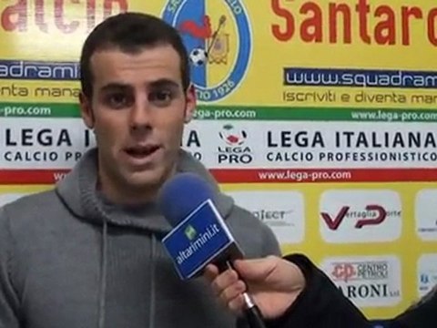 Calcio: video intervista pre gara Santarcangelo - Mantova