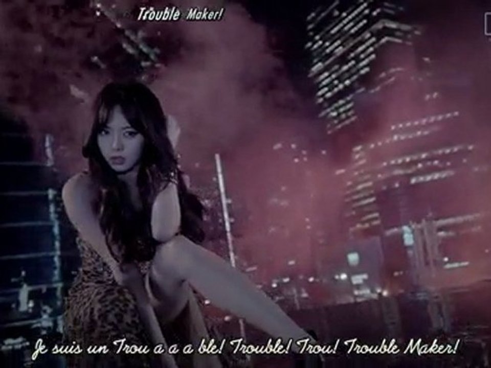 [B2UTYSUB] TROUBLE MAKER - TROUBLE MAKER (MV) vostfr