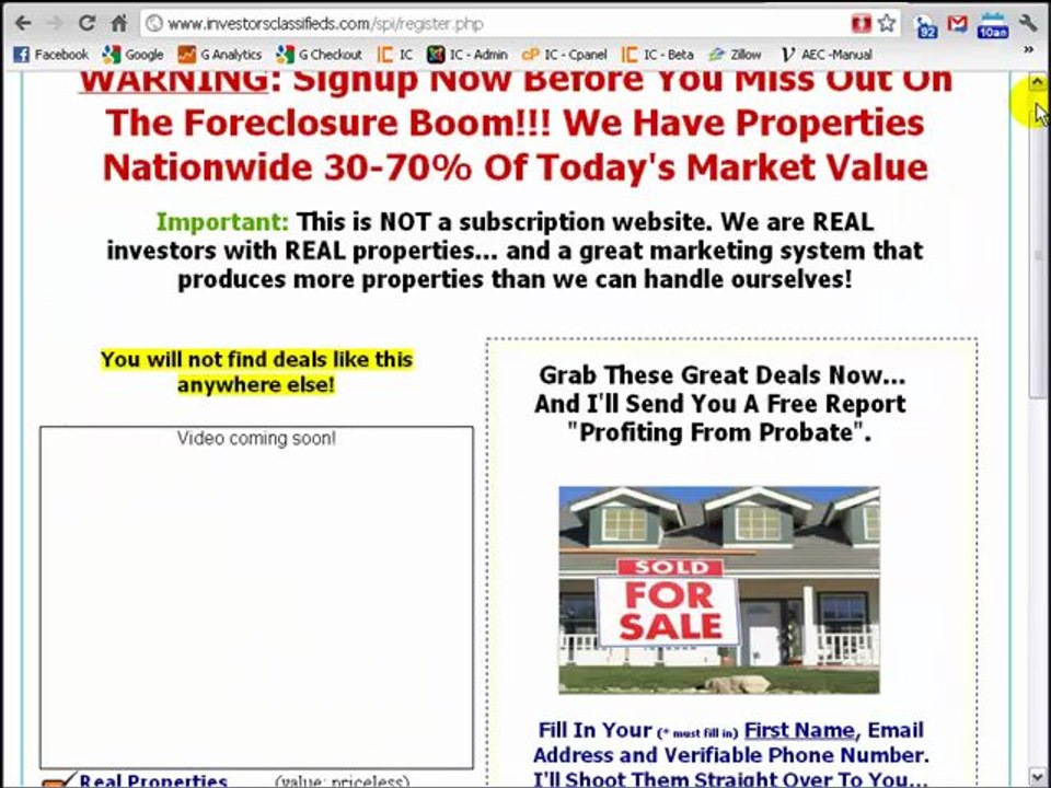 How To Find More Real Estate Investors For Your Buyer's List Using Craigslist!