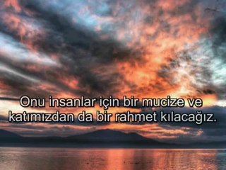 ALLAH VE RESÜLÜ İCİN YANANLAR... meryem suresi