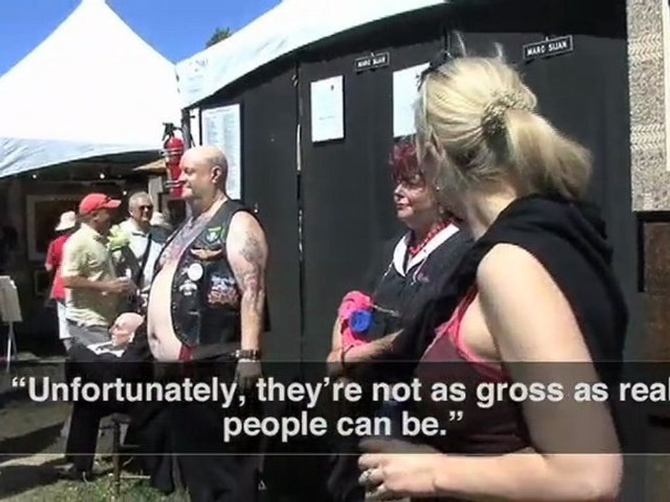 Marc Sijan at the 2009 Sausalito Art Festival