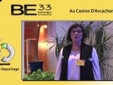 13ème soirée BE33 à Arcachon - Interview Sophie Delorge - Représentante du Medef pour le Bassin d'Arcachon - Reportage CS Développement