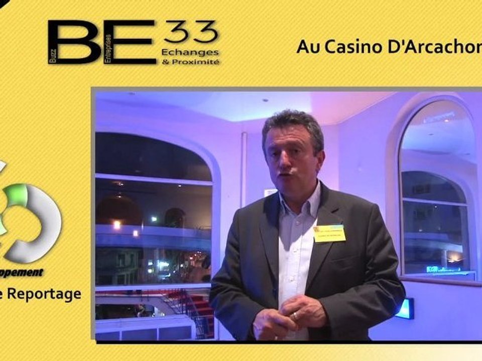 13ème soirée BE33 à Arcachon - Interview Jean-Claude Susperregui - Président de l'Interclub des Entreprises de Gironde - Reportage CS Développement