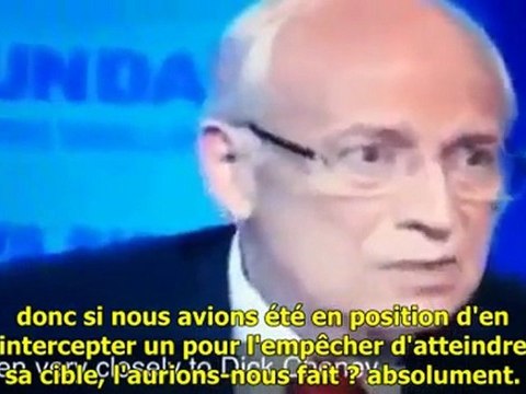 Dick Cheney admet avoir donné l'ordre d'abattre le 4e avion lors du 09/11.