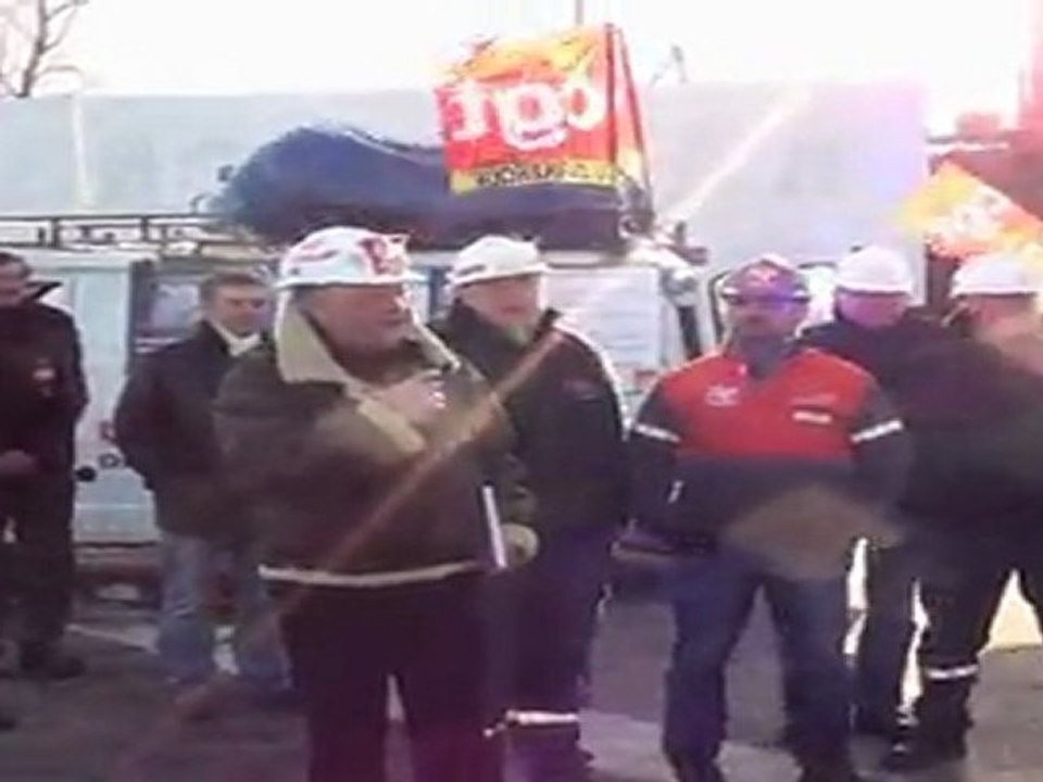 Mouvement d'action européenne ArcelorMittal - 7 déc. 2011