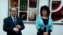 Vernisajul expoziţiei ART D`ECHO-Liliana Nastas Brătescu-prezinta prof. dr. Petru Bejan