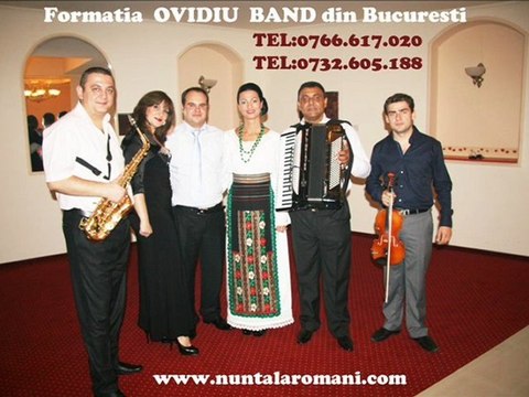 Formatia OVIDIU BAND din Bucuresti - Hora de joc ca la nunta