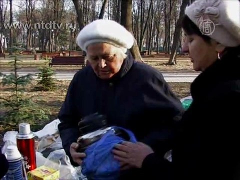 Чернобыльцы продолжают голодать под Кабмином