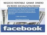 10) NEGOCIO RENTABLE PARA GANAR DINERO EN REDES SOCIALES - FACEBOOK
