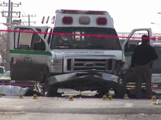 Asesinados en una ambulancia en Ciudad Juárez