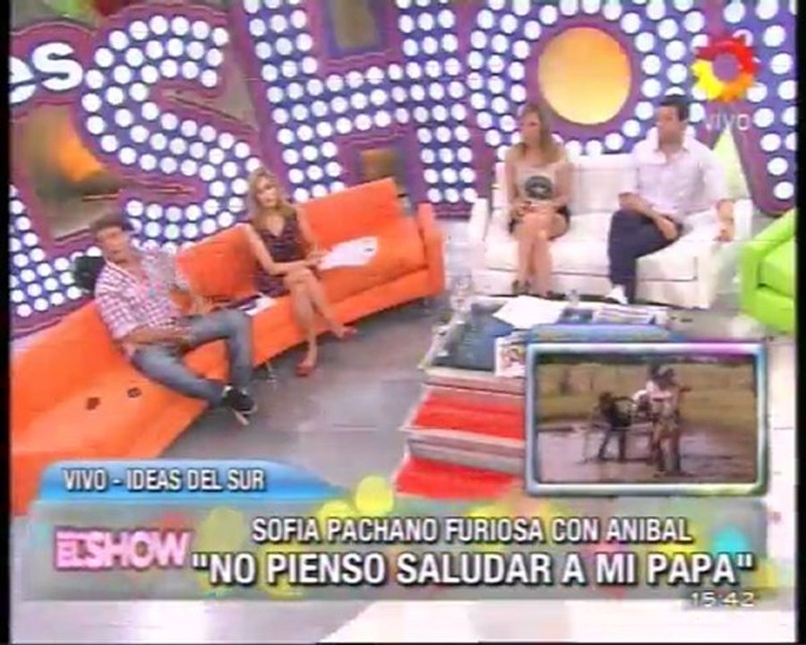 Exitoina.com - Sofía Pachano enojada