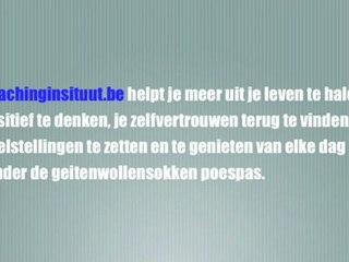 Leef ten volle!  Geniet van het leven! Heb meer zelfvertrouwen!