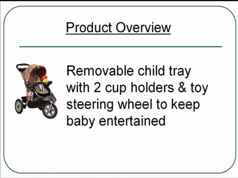 Jeep Liberty Sport X All-Terrain Stroller, Sonar