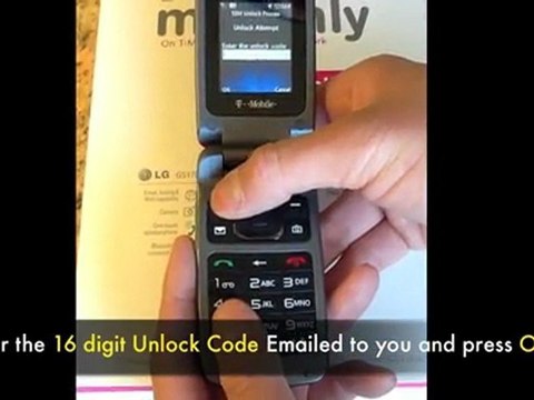 UNLOCK LG GS170 - How to Unlock T-Mobile LG GS170 ...