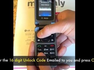 UNLOCK LG GS170 - How to Unlock T-Mobile LG GS170 ...