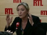 Marine Le Pen, présidente du Front National : 