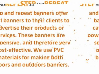 Make your occasion more beautiful with step and repeat banners