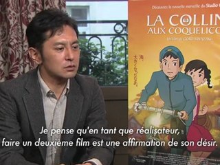 La Colline aux Coquelicots : Interview de Goro Miyazaki