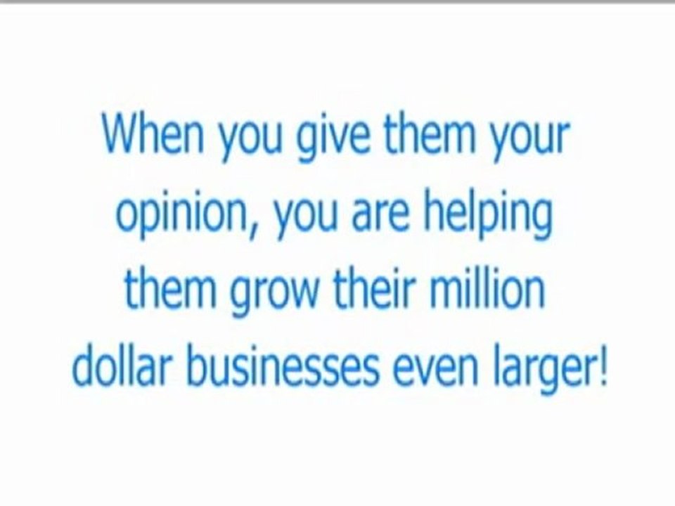 eCash Opinions Paid Surveys