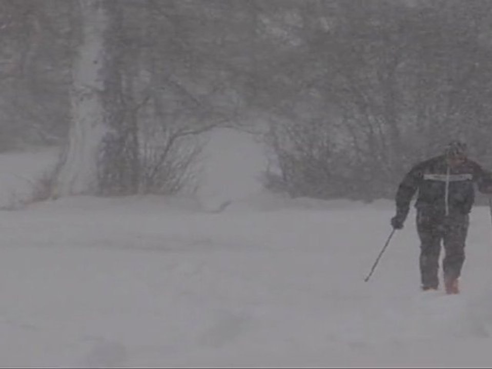 Ski nordique : Bessans sous la neige
