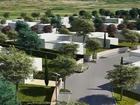 SM Promotion Video 3D - terrain a vendre proche ceret - Maureillas - St Jean Pla de Corts - terrain PO - 66