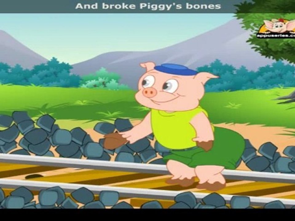 Piggy On The Railway with Lyrics - Nursery Rhyme - video Dailymotion