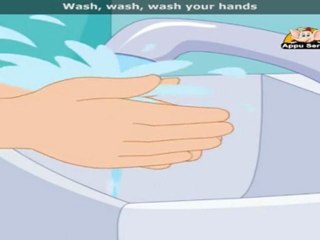 Wash Your Hands - Nursery Rhyme with Lyrics