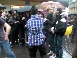 Téléthon : flashmob à Charleville-Mézières