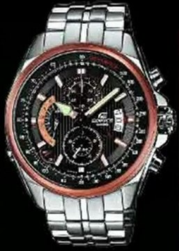 Casio Herren-Armbanduhr Edifice Chronograph EFR-501D-1AVEF