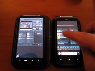 Obsługa Flasha - IE9 Mobile vs Dolphin Browser 7