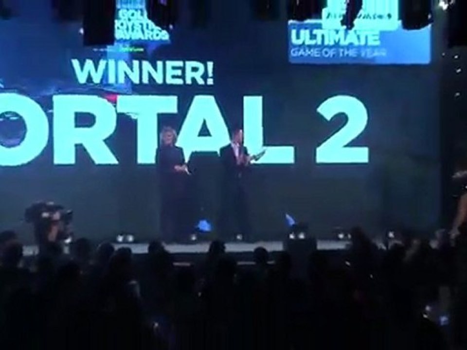 GamesMaster Golden Joystick Awards 2011 - Ultimate Game of the Year Award Presentation